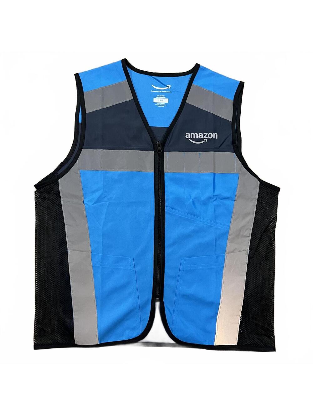 Amazon High Visibility Reflective Delivery Vest Size XS/S